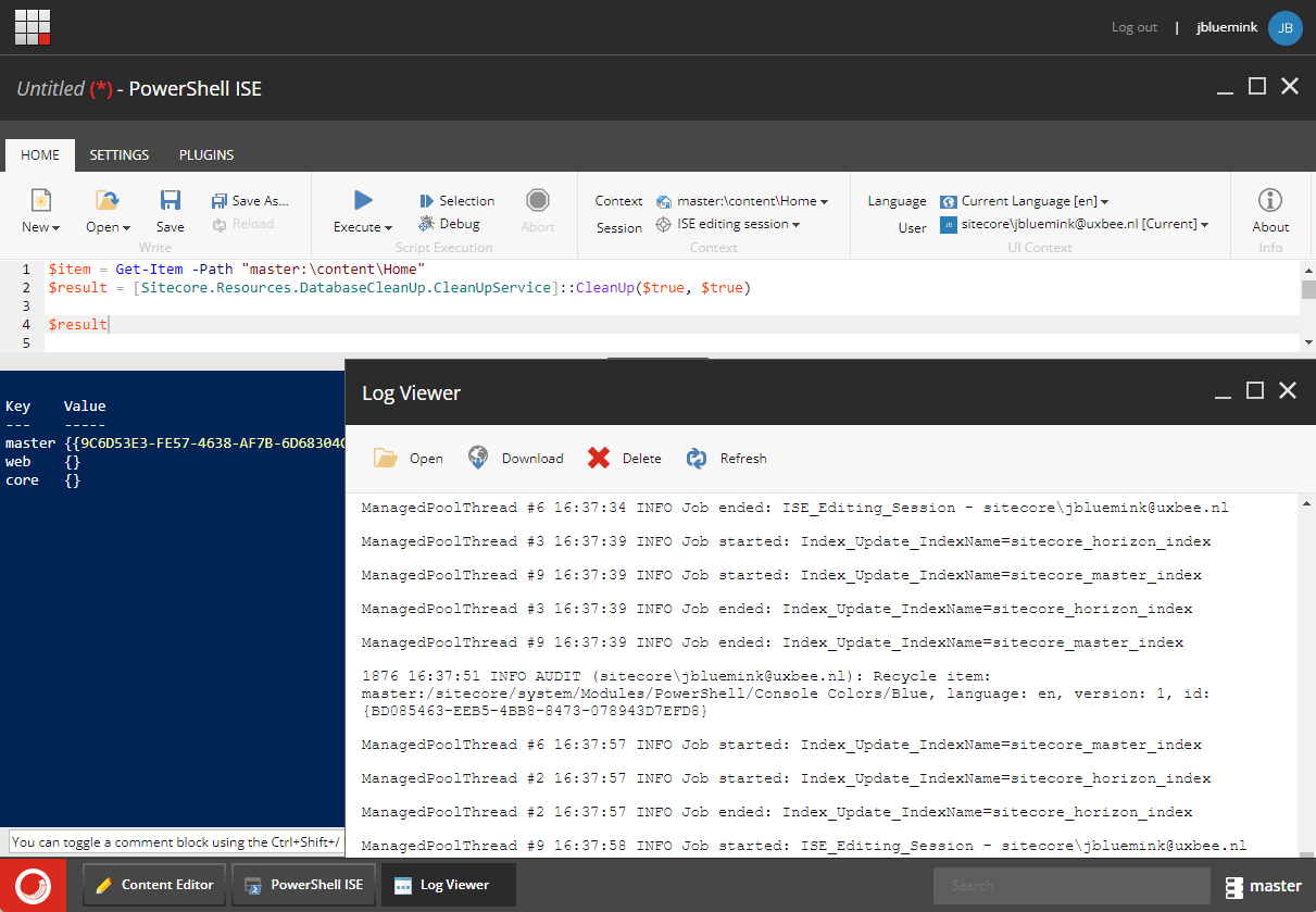 XM-Cloud-PowerShell-logfile