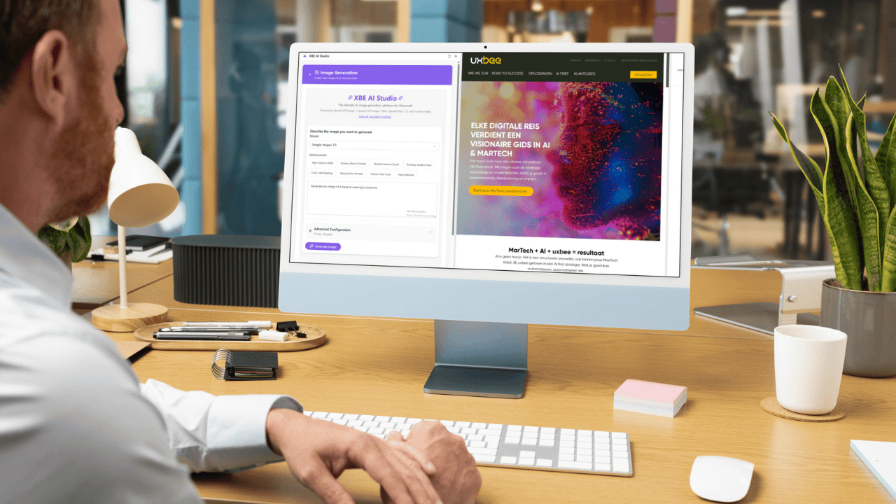 XBE AI Studio mock up